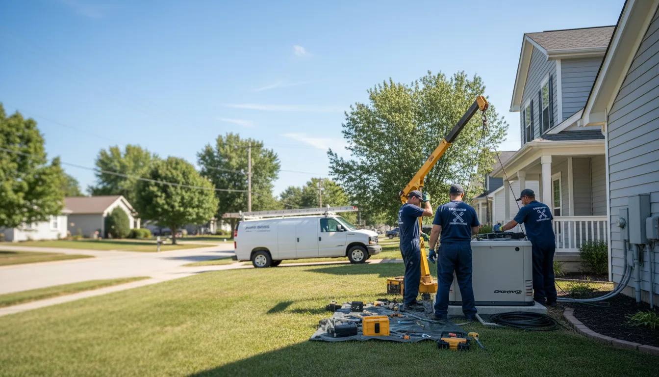 Generator Installation in Sidney, TX near me